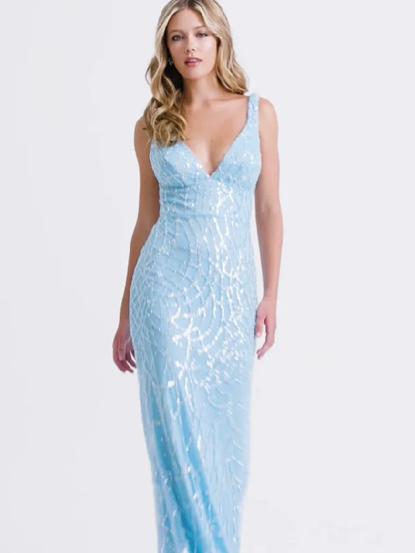 Shop Today, Save Tomorrow!Faviana V-Neck Open Back Prom Dress 11086
