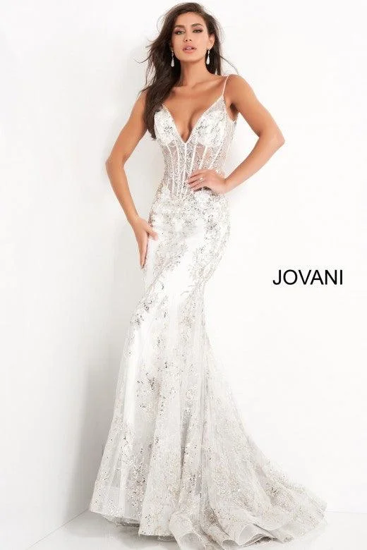 Buy One, Get One Free!Jovani 3675 Long Formal Mermaid Prom Dress