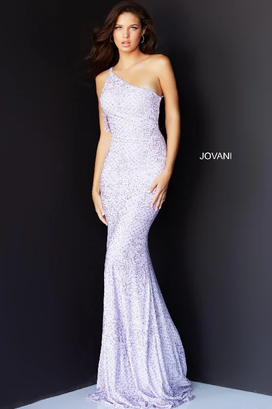 Don’t Wait – Deals Won’t Last!Jovani 06734 Prom One Shoulder Long Formal Gown