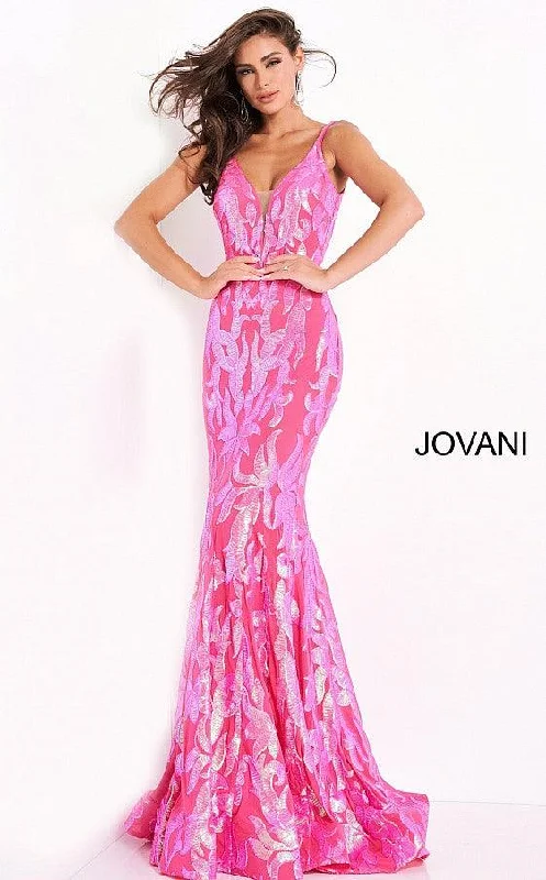 Incredible Savings Inside!Jovani 3263 Prom Sequin Fitted Long Formal Gown
