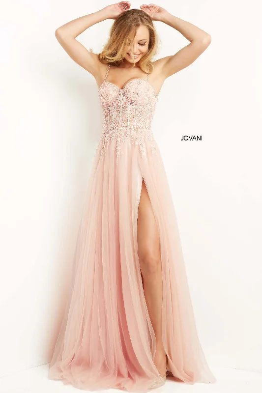 The Best Deals Won’t Wait!Jovani 07259 Prom Sleeveless Long Formal Ball Gown