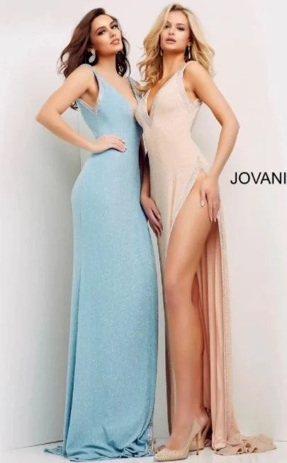 Save More Than Ever!Jovani 06276 Sleeveless Long Formal Gown