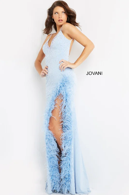 Limited Deals, Unlimited Savings!Jovani 08283 Spaghetti Strap Long Formal Gown