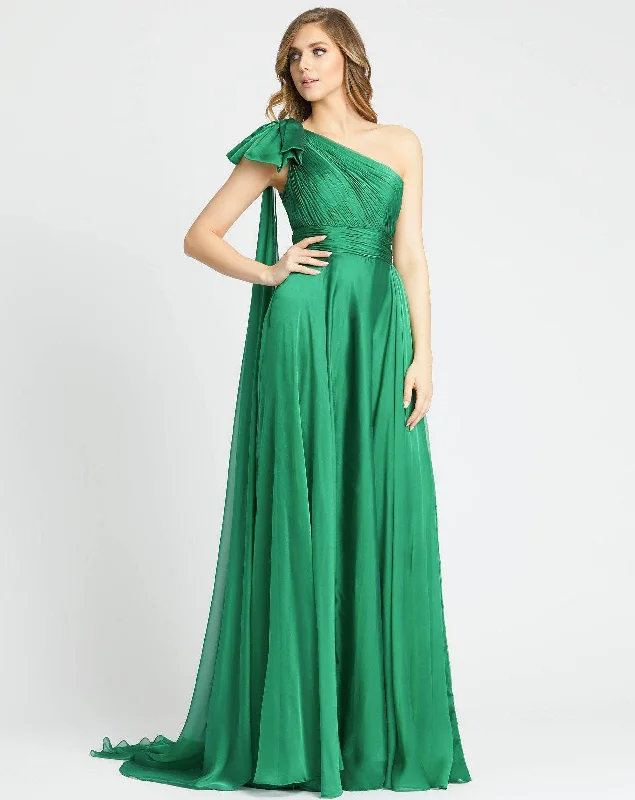 Shop More, Spend Less!Mac Duggal 67476 Long Formal Pleated Prom Dress