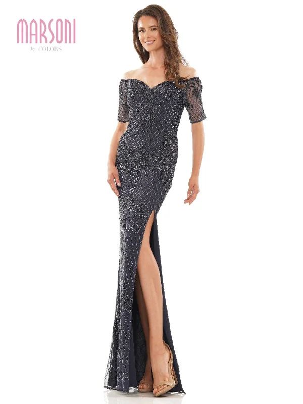 Everything Must Go!Marsoni Long Off Shoulder Formal Dress 1205