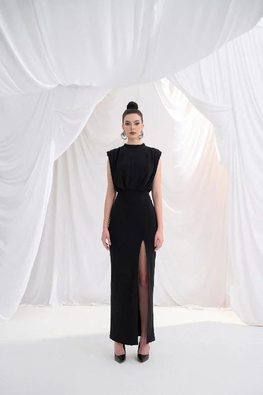 Must-Have Deals Inside!Quinna Blouson Sleeveless Cotton Maxi Dress