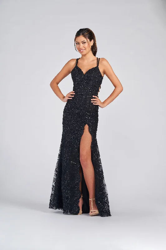 Score Huge Discounts Today!Colette CL12280 Fitted Long Formal Sequin Prom Dress