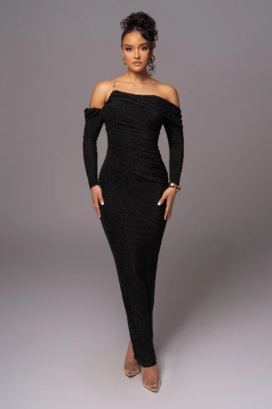 The Best Offers Are Here!Black Serina Maxi Dress
