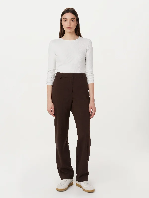 Get More for Less!The Jane Straight Pant in Dark Chocolate