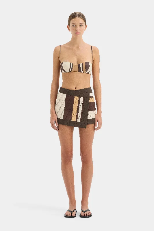 Your Best Deals Are Here!Savanna Wrap Mini Skirt